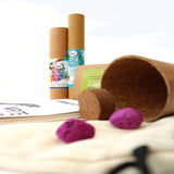 Eco Friendly Cotton Bag with Premium Plantable Stationery | 1 Notepad + 2 Paper Pens + 2 Pencils + 5 Coloured Eco Pencils + Coco Planting Kit